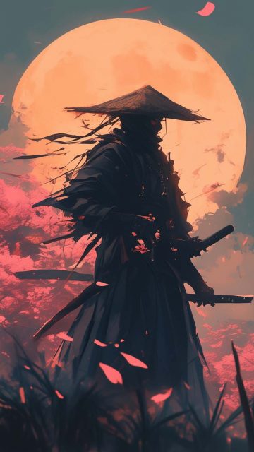 Ghost Samurai By artsopolis iPhone Wallpaper HD