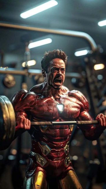Iron Man Gym By thefantasycreatures iPhone Wallpaper HD