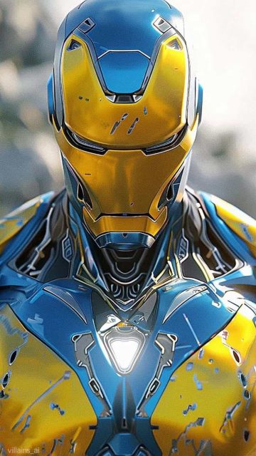 Iron Man New Armor iPhone Wallpaper HD