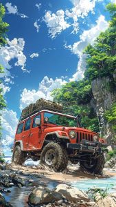 Jeep Adventures by gogoblingo iPhone Wallpaper HD