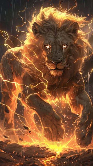 Lion King By ailionart iPhone Wallpaper HD