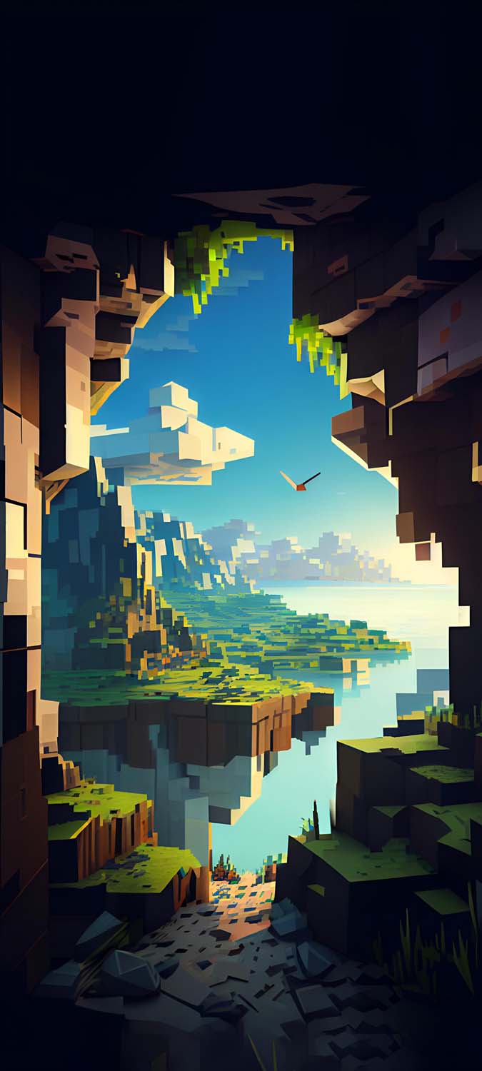 Minecraft iPhone Wallpaper HD