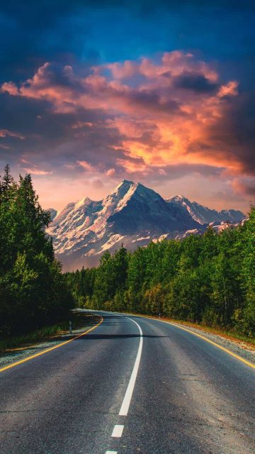 Mountain Roads iPhone Wallpaper HD