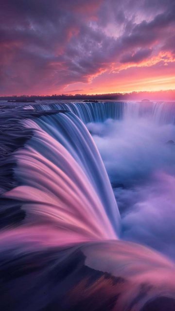 Niagara Falls By censoredartist iPhone Wallpaper HD