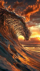 Ocean Waves By censoredartist iPhone Wallpaper HD