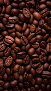 Roasted Coffee Beans iPhone Wallpaper HD