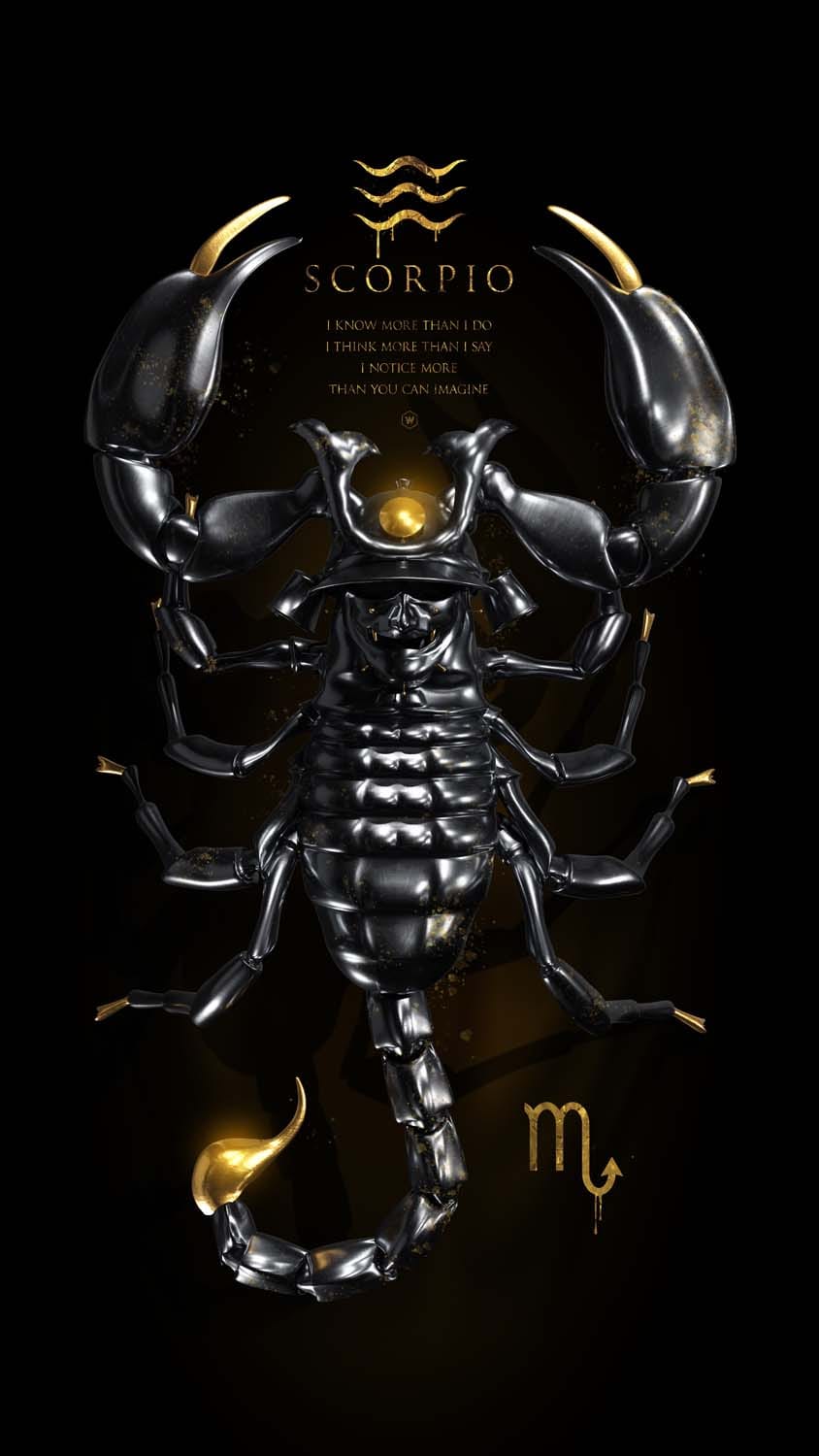 Scorpio iPhone Wallpaper HD