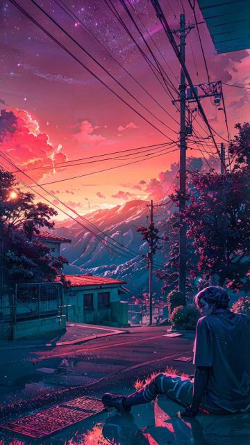 Sour Dusk By zar4fussion iPhone Wallpaper HD