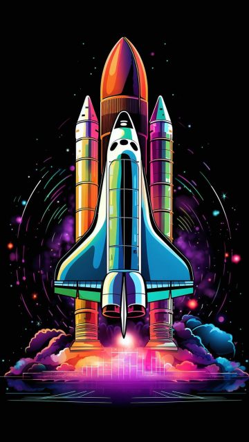 Space Shuttle iPhone Wallpaper HD