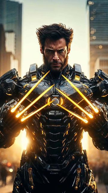 Wolverine Armor By midjourneychampion iPhone Wallpaper HD