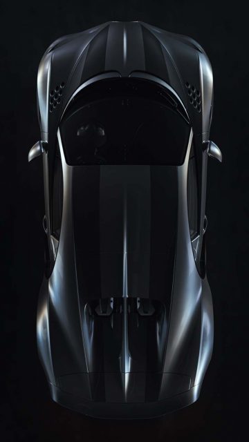 Black Supercar iPhone Wallpaper HD