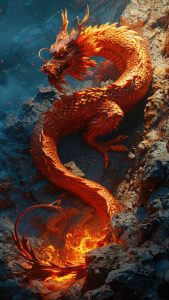 Fire Dragon iPhone Wallpaper HD