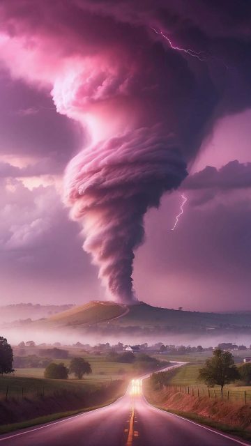 Giant Tornado iPhone Wallpaper HD