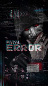 Hacker Fatal Error iPhone Wallpaper HD