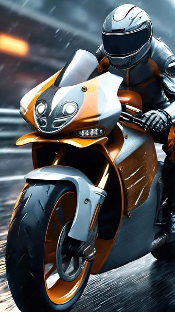 Hyper Rider iPhone Wallpaper HD