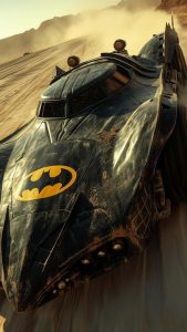 Mad Max Batmobile By insertitle99 iPhone Wallpaper HD