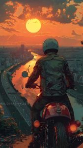 No Plans Just Ride iPhone Wallpaper HD