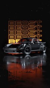 Porsche Beast iPhone Wallpaper HD