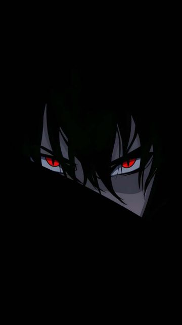 Red Eyes Anime iPhone Wallpaper HD
