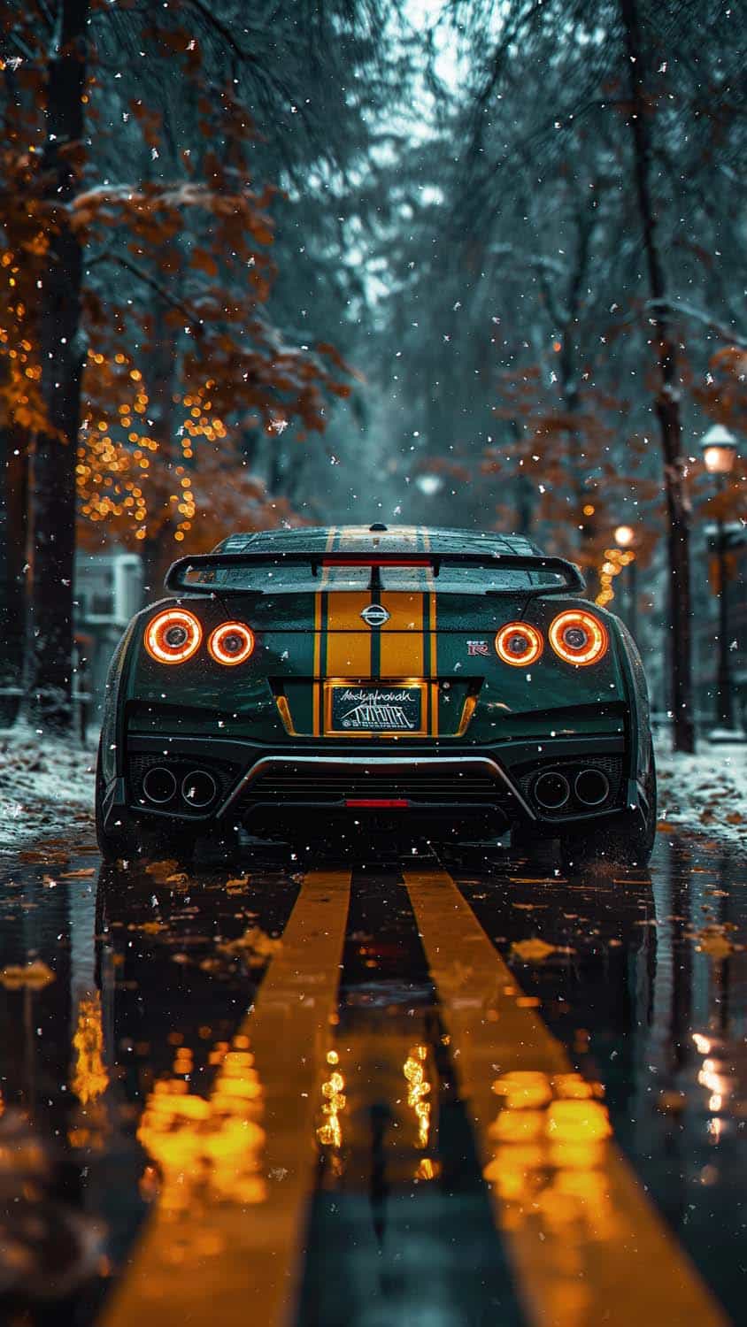 Nissan GTR Autumn