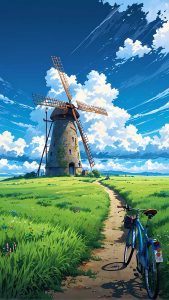 Old Windmill By=leisurelyhustle