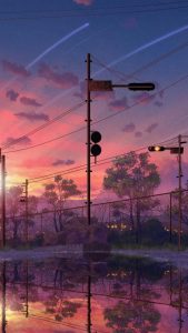 anime fusion city and nature harmony