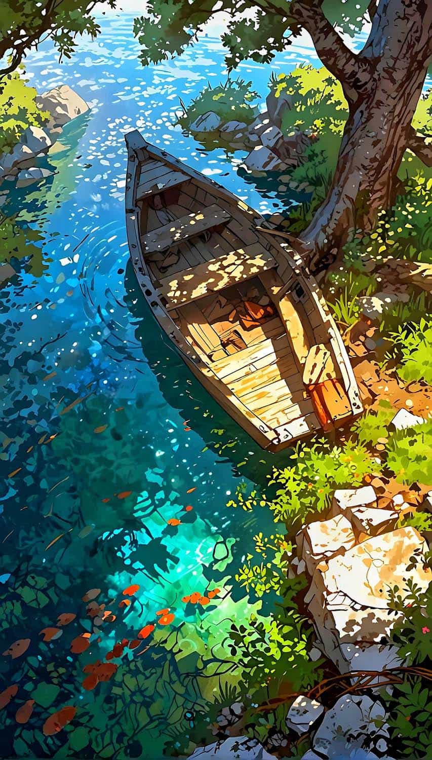 Blue Water Boat By 8bit renders