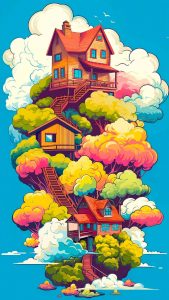 Cloudy Tree House