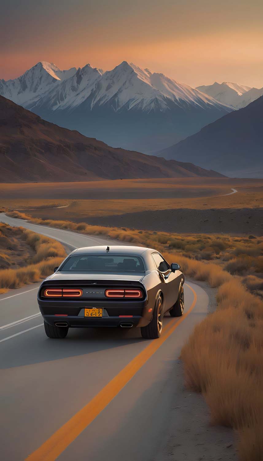 Dodge Challenger Driving