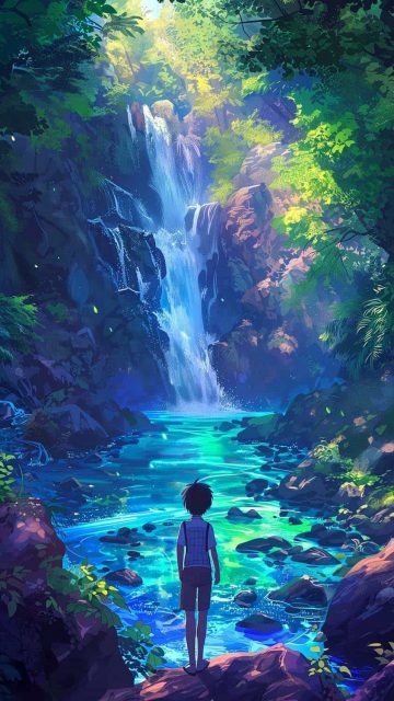 Dream Waterfall By midmindarts