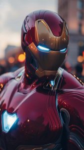 Iron Man Nanotech Armor By eroz ai