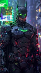 The Techno Batman By freiart mjr