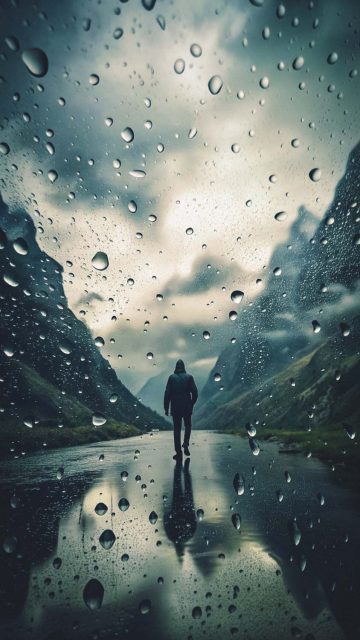 Walk in Rain