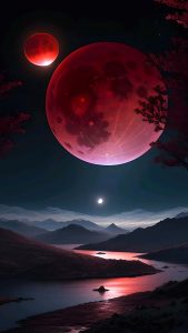 Dual Red Moon
