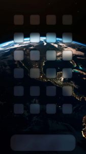 Earth iOS App Dock Wallpaper