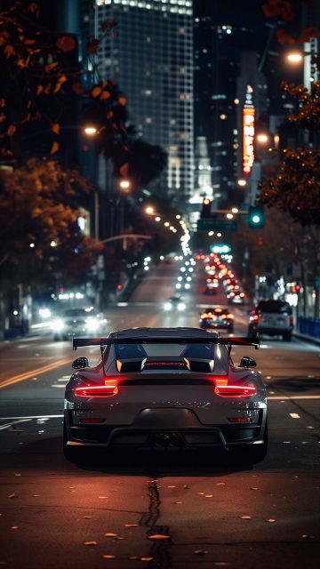 Midnight Porsche 911 Drive