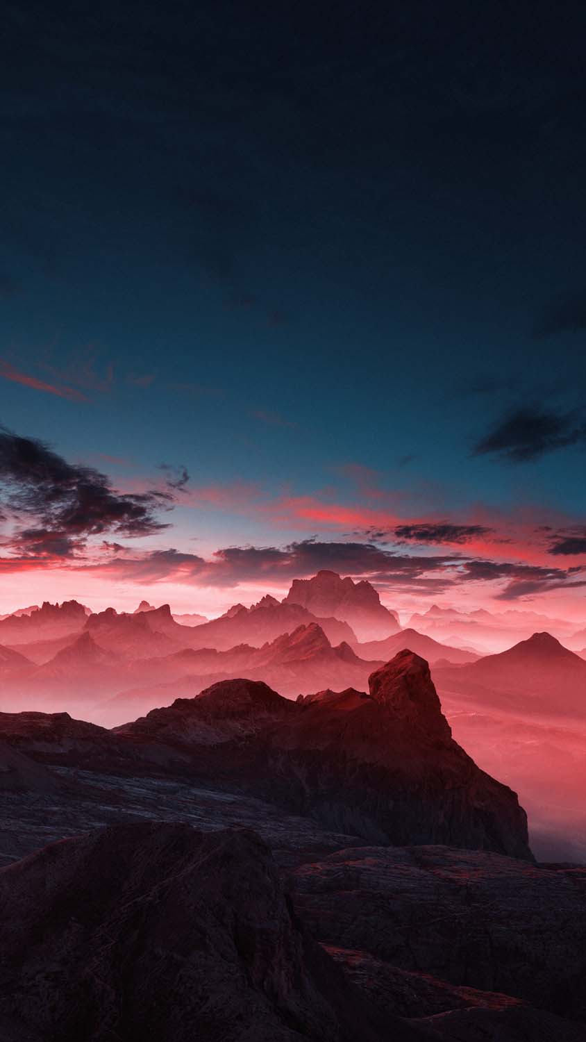 Mountains Sunrise