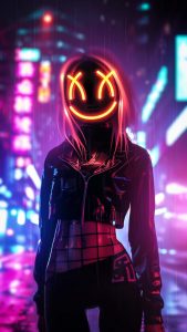 Neon Mask Girl