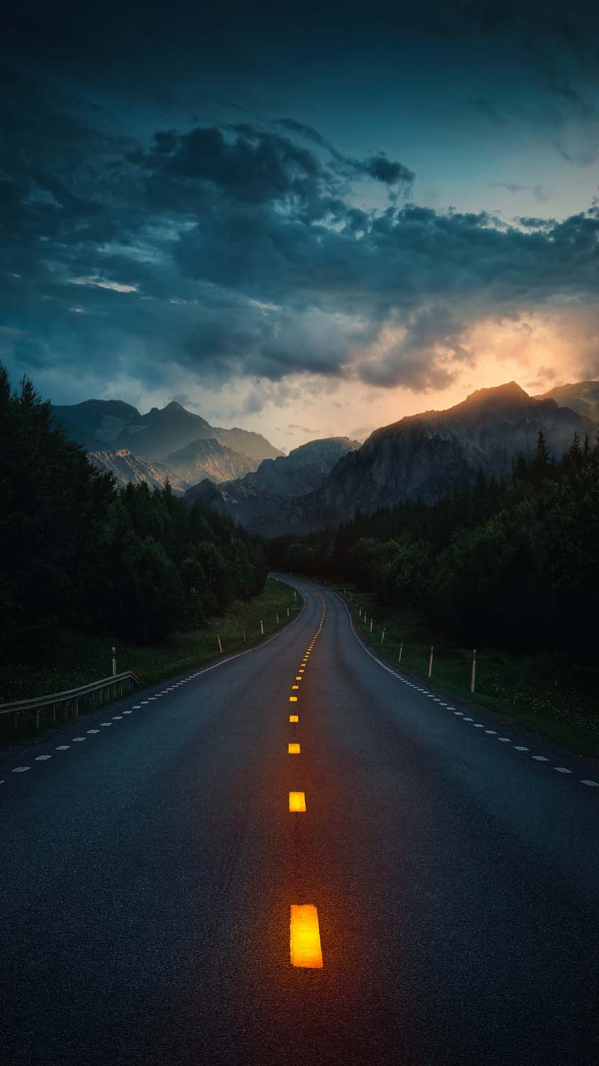 Glowing Road