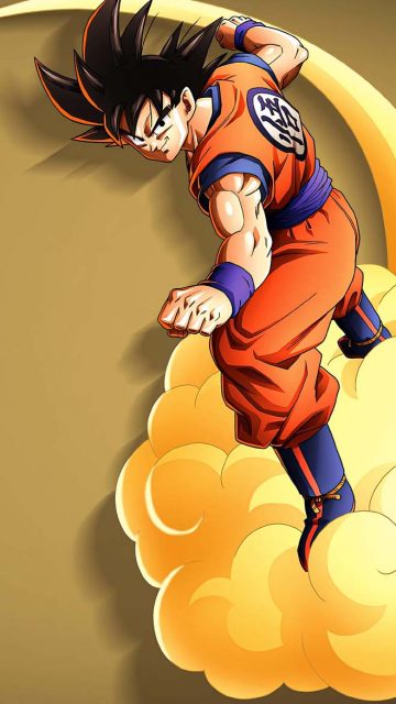 Goku Surfing