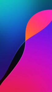 iOS 18 Colorful Abstract Gradient Wallpaper