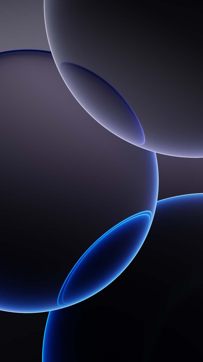 iPhone 16 Pro Max Blue Grey Wallpaper