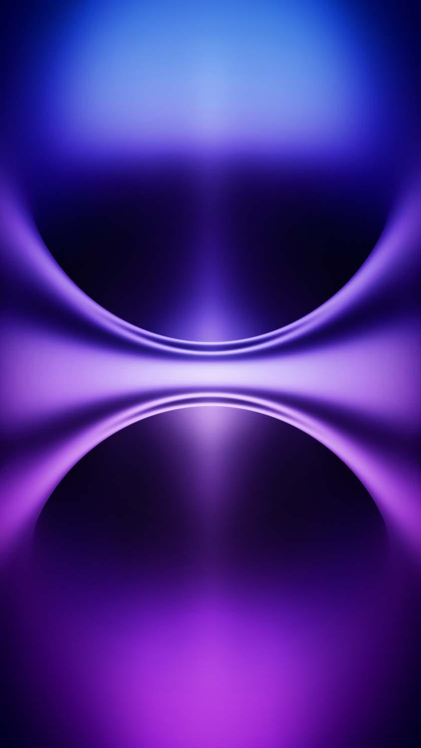 iPhone 16 Purple Blue Wallpaper