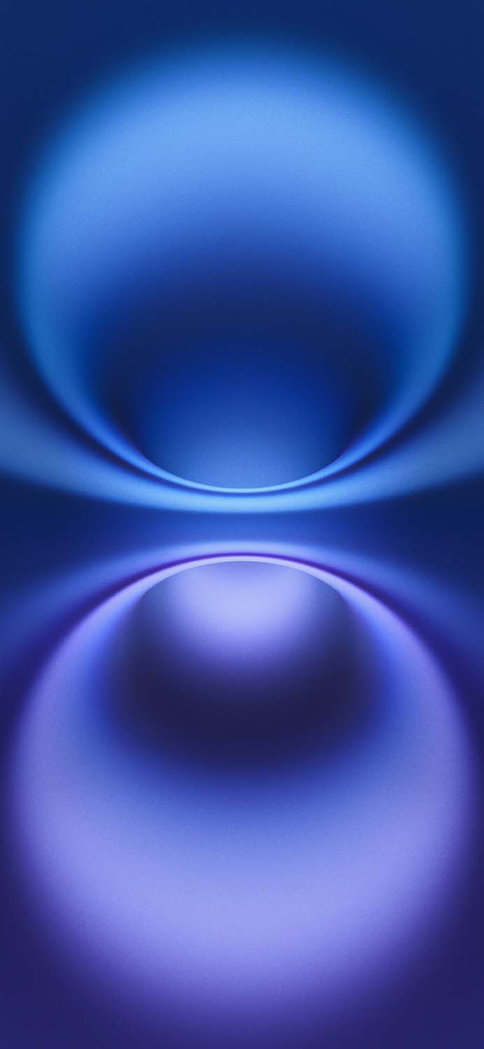 iPhone 16 Stock Blue Wallpaper