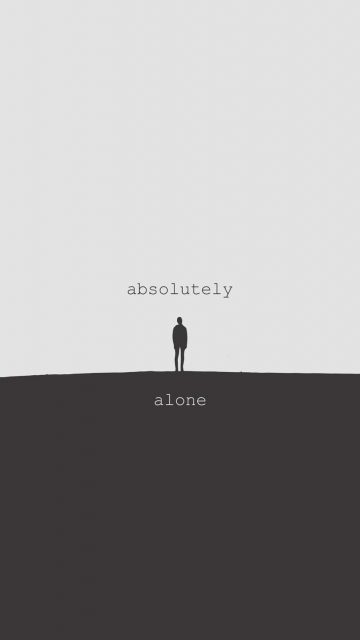 Absolutely Alone Wallpaper