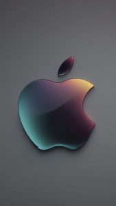 Apple Logo 3D Abstract Wallpaper