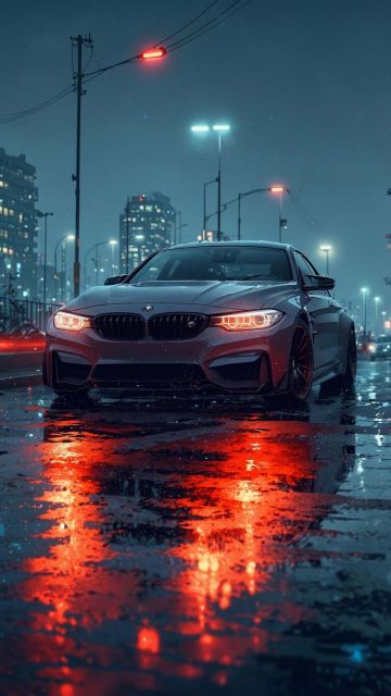 BMW M4 Night Wallpaper