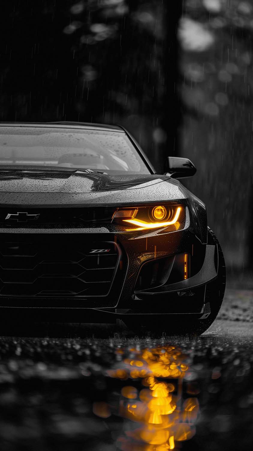 Black Camaro Wallpaper