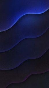 Blue Waves Abstract Wallpaper