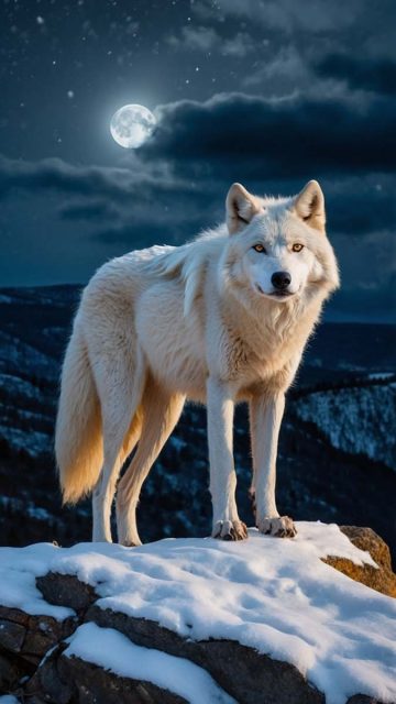 White Wolf Wallpaper